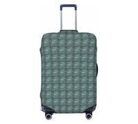 NImongt Funda universal elástica para maleta, diseño de fórmulas, teoría, matemáticas, lecciones de matemáticas, para vacaciones, playa, negocios, viajes, Black, XL, Equipaje de mano