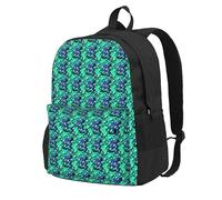 NImongt Green Aliens - Mochila para adultos, resistente al agua, gran capacidad, para senderismo, camping, viajes, picnics