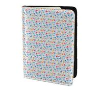 NImongt Hockey Elements - Cartera con estampado creativo y elegante pasaporte de 5.5 pulgadas, para hombres y mujeres, negocios, ocio, viajes, Black, Talla única
