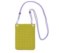 NImongt Karate Boy Vector - Cinturón intercambiable con estampado a color, elegante bolsa para teléfono, ligera, para viajes, caminar, correr, senderismo, uso diario, Purple, Talla única