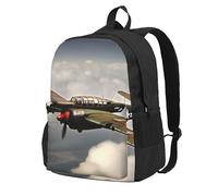 NImongt Mochila para adultos de la Segunda Guerra Mundial, 2 estándar, escala 2_00x, resistente al agua, gran capacidad, para senderismo, camping, viajes, picnics