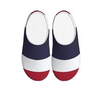 NImongt Pantuflas lavables con estampado de bandera de Tailandia para interiores para mujeres y hombres, zapatos de hotel elegantes para invitados