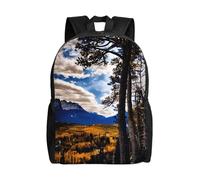 NImongt Rocky Mountain Range - Mochila impermeable unisex para viajes, trabajo, al aire libre, viajes de negocios, uso diario