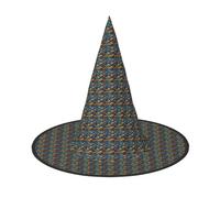 NImongt The Underwater World Tropical Fish Print Comfort Carnival Party Accessory Cosplay Costume Hat Festive Headwear House Eventos