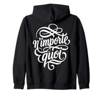 N'importe Quoi French Whatever Actitud Sudadera con Capucha
