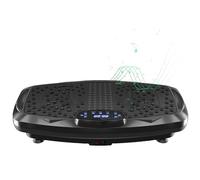 NIMTO Máquina de ejercicio con placa de vibración para entrenamiento de todo el cuerpo, plataforma de vibración para fitness en casa y pérdida de peso + BT + control remoto, 99 niveles (negro)
