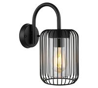 Nina Aplique exterior (15 W, 25 x 16 x 32,5 cm, Negro, IP44)