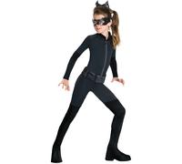 Niña Catwoman Disfraz Superhéroe con Licencia Niños Disfraz Día Del Libro