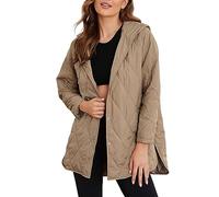 Nina Chaqueta 3 En 1 Mujer Chubasquero Verde Marrón Leopardo Aviador Abrigo Invierno Deporte Regalos 50 Cumpleaños