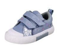 Niña Clarks Informal Playprints Ajustable Gancho y Lazo Lona - Foxing Recortar