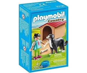 Niña con perro. 70136
