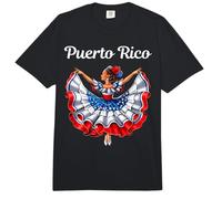 Niña de Puerto Rico Baile puertorriqueño Bailarina Boricua B Comfort Colors Adult Heavyweight T-Shirt