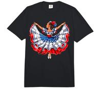 Niña de Puerto Rico Baile puertorriqueño Bailarina Boricua Comfort Colors Adult Heavyweight T-Shirt