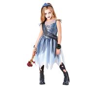 Niña Disfraz Halloween Fantasma Araña Niños Vampira Disfraz Zombie
