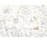 Niña Dormitorio Disney Caracteres Papel Pintado Mural Verde Decoración Princesa