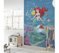 Niña Dormitorio Disney Papel Pintado Pared Mural Ariel Sirena 184x254cm Azul