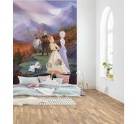 Niña Dormitorio Papel Pintado Frozen Primavera Is Coming Kids Pared Mural Disney