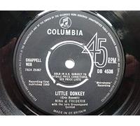 Nina & Frederik Little Donkey 7" Columbia DB4536 EX 1960