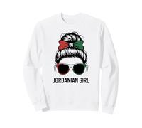 NIÑA Jordana Ganadora del espíritu de la Bandera Nacional de Jordania Cheer Born Sudadera