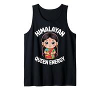 Niña nepalí Raíces nepalíes Camiseta sin Mangas