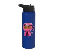 Niña Ninja Negra Stainless Steel Insulated Water Bottle