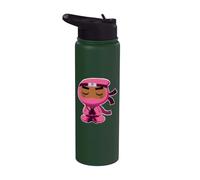 Niña Ninja Negra Stainless Steel Insulated Water Bottle