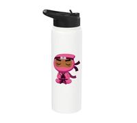 Niña Ninja Negra Stainless Steel Insulated Water Bottle