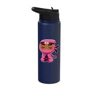 Niña Ninja Negra Stainless Steel Insulated Water Bottle