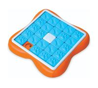 Nina Ottosson Challenge Slider Puzzle para Perros, 37x37cm, Naranja/Azul, 24