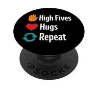 Niña Papá Juventud Entrenador Softbol Papá Fútbol Papá Deportes Padres PopSockets PopGrip Adhesivo