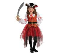 Niña Pirata Escuela Libros Día Disfraz Niños Piratas Conjunto Del Caribe