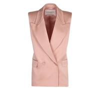 Nina Ricci - Chaleco con Cuello de Solapa y Abertura Trasera - Jackets - Mujer - Rosa - S -