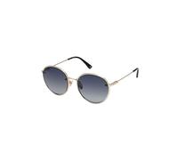 Nina ricci gafas de sol snr303 color shiny total rose gold forma round