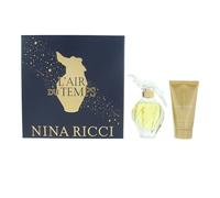 Nina Ricci L'air Du Temps Gift Set 100ml EDT + 75ml Body Lotion