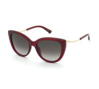 Nina Ricci Mujer SNR437 09GR Gafas de sol Acetato Rojo Marrón Mariposa Normal Matizado