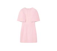 Nina Ricci - Vestido Corto de Lana Rosa de Manga Corta - Dresses - Mujer - Rosa - XS -