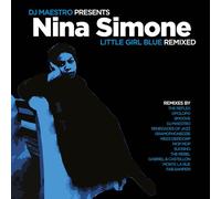 Nina Simone & DJ Maestro - Little Girl Blue Remixed [180 gm 2LP Green Coloured Vinyl] [Vinilo]