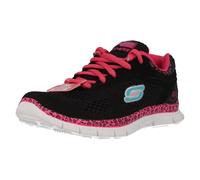 Niña Skechers Cordones Gel Infusión Memoria Foam Flexible Zapatillas Isla Estilo