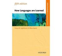 Nina Spada Patsy Lightbown How Languages are Learned (Tapa blanda)