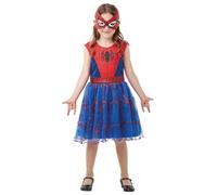 Niña Spider-Chica Disfraz Superhéroe Marvel Niños Cómic Disfraz para Niño