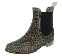 Niña Spot On Diseño de Leopardo Botas de Agua