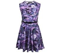 Niña Vestido Skater Niños Camuflaje Estampado Floral Verano de Fiesta Años 7-13