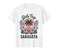 Niña Viaje Sarasota Girl Florida Travel Crew Besties Camiseta