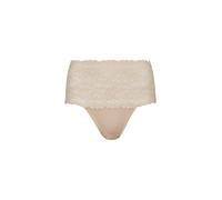 NINA VON C Braga de talle alto MILLEFLEURS latte macchiato beige | 38