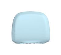 Ninainaid Funda para reposacabezas de coche con impresión pequeña y fresca de color sólido, 1 unidad de elegantes protectores para reposacabezas para la mayoría de los modelos de vehículos, fácil de
