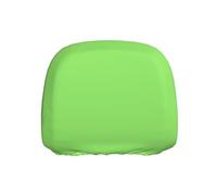 Ninainaid Funda para reposacabezas de coche con impresión verde claro de color sólido, 1 protector elegante para la mayoría de los modelos de vehículos, fácil de instalar.