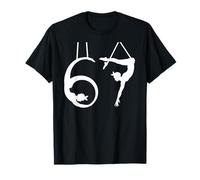 Niñas Aerialist 6 7 67 6-7 Six Seven Aerial Silks Acróbata Camiseta