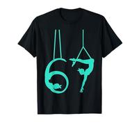 Niñas Aerialist 6 7 67 6-7 Six Seven Aerial Silks Acróbata Camiseta