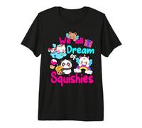 Niñas Aman Panda Unicornio Squishy We All Dream of Squishies Camiseta Premium