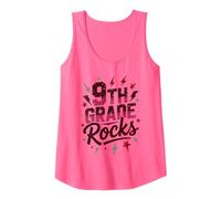 Niñas de 9º Grado Rocks First Day Choir Teacher Crew Game On Camiseta sin Mangas